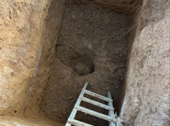 Бомбу нашли глубоко в земле под Волгоградом