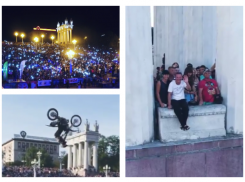 Потрясающее видео празднования Дня города сняли с высоты птичьего полета в Волгограде