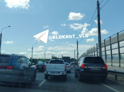 Мост через Волгу встал в часовой пробке в старт всероссийского Дня поля