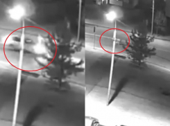 Жёсткий наезд на пешехода попал на видео в Волгограде: даже не остановился