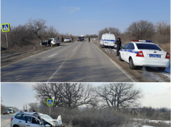В Волгоградской области житель Дагестана попал в ДТП: иномарка сгорела