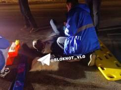 Встречающего маму с автобуса сбила машина на обходе Волгограда 