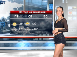  Волгоградка в мини-шортиках рассказала о погоде на выходные
