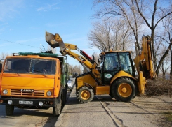 В Волгограде за неделю убрали почти 150 свалок