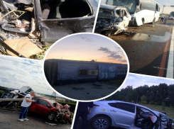 Топ-5 жутких ДТП, которые произошли за последний месяц в Волгоградской области