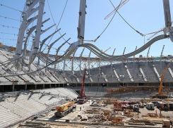 Определены сроки высадки футбольного газона на «Волгоград Арене»