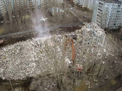 В Волгограде полностью обрушен дом на улице Космонавтов 