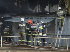 52-летняя женщина погибла при пожаре на рынке «Северный» в Волгограде
