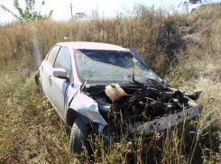 Под Волгоградом на Ford  Focus перевернулся 31-летний москвич