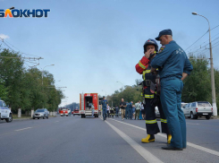 В Волгограде вызвала пробки перекрытая из-за взрыва АЗС 1-я Продольная 