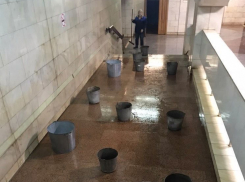 В Волгограде затопило подземную станцию скоростного трамвая