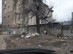 Жители улицы Рабоче-Крестьянская утопили свой двор в мусоре