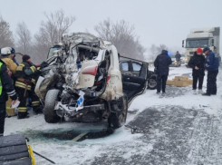Три человека погибли и 17 пострадали на волгоградских дорогах за сутки снегопада
