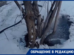«Через окно выкачиваем воду»: жители Волгограда сами ликвидируют прорыв трубы с кипятком