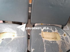 Разодранный в клочья автобус вызывает отвращение у волгоградцев 