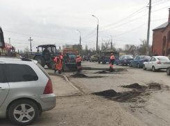 После публикации в «Блокноте Волгограда» дорогу в Советском районе отремонтировали