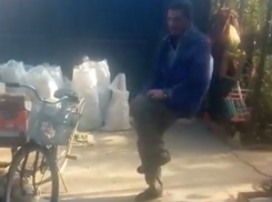 «Синий» танец волжанина сняли на видео 