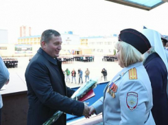 В Рязанском воздушно-десантном училище состарили волгоградского губернатора