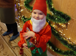 Маленький Смурфик Даниил Коваленко в конкурсе «Детский новогодний костюм-2020»