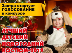  26 января стартует голосование в конкурсе «Лучший детский новогодний костюм»