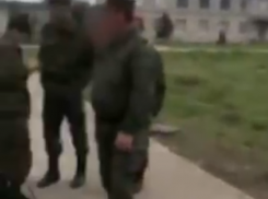 Мобилизованные волгоградцы записали послание из военной части