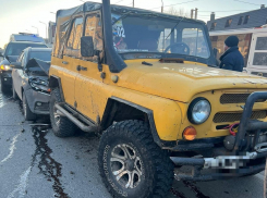 Волгоградец пострадал в столкновении четырех автомобилей 