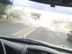 В Волгограде при семи градусах тепла закипел ЛиАЗ «Питеравто»