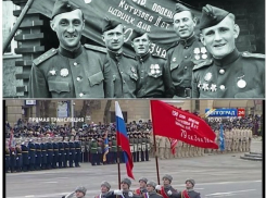 Чиновники в Волгограде надругались над исторической правдой: парад провели под фальшивым знаменем