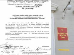 Волгоградские депутаты поддержали закон o QR-кодах