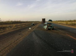 Водитель «Оки» врезался в фуру на «встречке» в Волгоградской области: мужчина умер в больнице