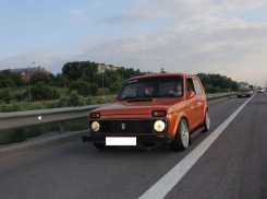 Под Волгоградом водителя «Нивы» удалось задержать при помощи оружия