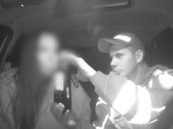 «Шальная императрица» под градусом попалась на угнанном авто под Волгоградом: видео