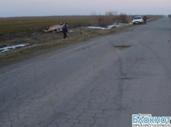 В Городище перевернулся ВАЗ