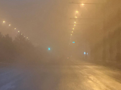 Из-за видимости 50 метров под Волгоградом закрыли трассу Р-228 на 12 часов