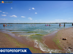 Странное явление замечено на Волге в разгар жары