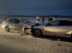 В набитую детьми иномарку влетела на встречке «Лада Гранта» под Волгоградом