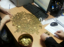 Под Волгоградом мужчина оплатил долг в 30 тысяч 10-рублевыми монетами