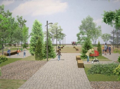 Ремонт сквера Пушкина и создание сияющей лестницы в пойму начались в Волгограде