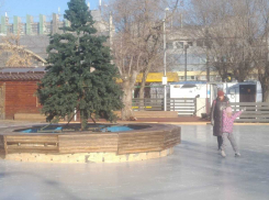 Ледовые катки уже начинают работу в парках Волгограда