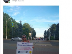 Активисты устроили одиночные пикеты за волгоградское время