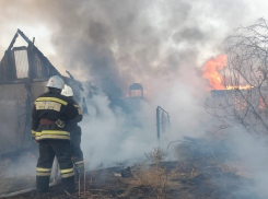 Волгоградец не выбрался целым из загоревшейся бани