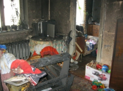 Под Волгоградом на пожаре погибла целая семья