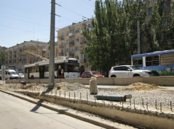 Троллейбусы парализовали движение в центре Волгограда 