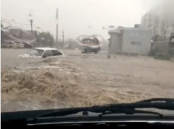 Волгоградцы устроили соревнования автотранспорта на воде в центре города