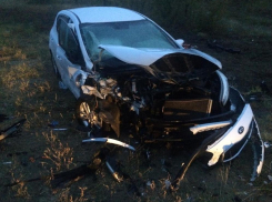 В столкновении KIA и Skoda под Волгоградом пострадали 5 человек