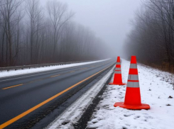 Волгоградскую трассу закрыли из-за тумана 