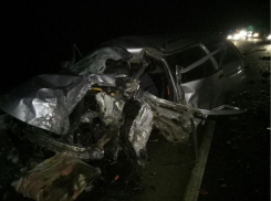 Житель Волгограда на ВАЗ-21114 вылетел на «встречку» под колеса грузовика и погиб 