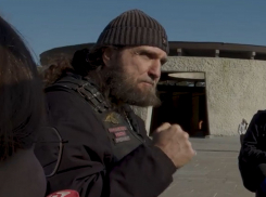 Колонна «Ночных волков» с Александром Хирургом Залдастановым побывала в Волгограде