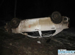 В Волгоградской области иномарка перевернулась на полном ходу: 4 пострадавших