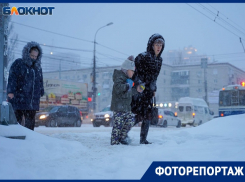 Замурованные машины и забитые автобусы: как Волгоград выживает под снегопадом